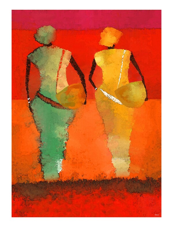 Afrique - Femmes & Paniers