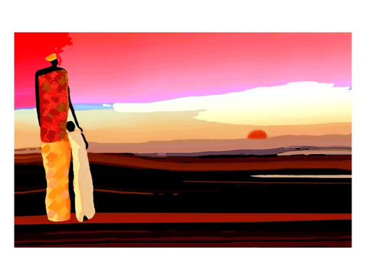 Afrique - Mere & Fils Contemplation