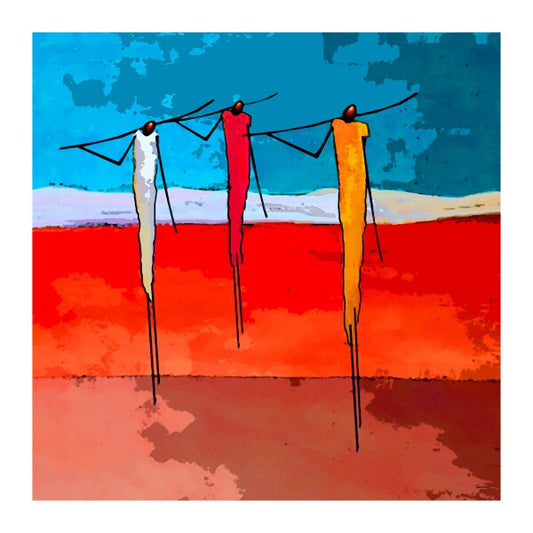 Afrique - Retour des 3 Freres