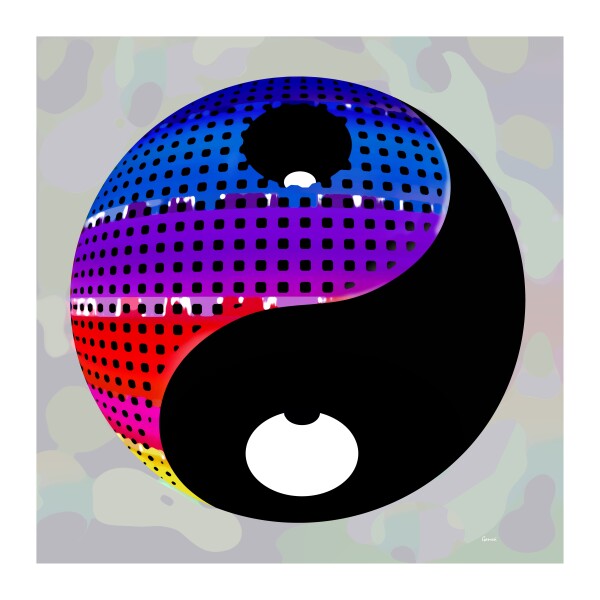 Globe Yin & Yang Colors